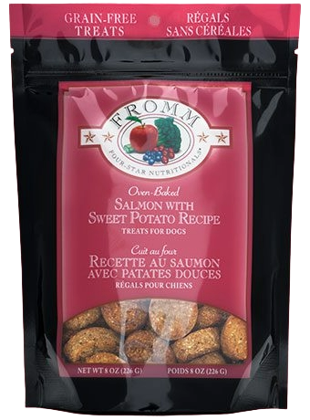 Fromm Oven-Baked Salmon w/ Sweet Potato Treats, 8oz