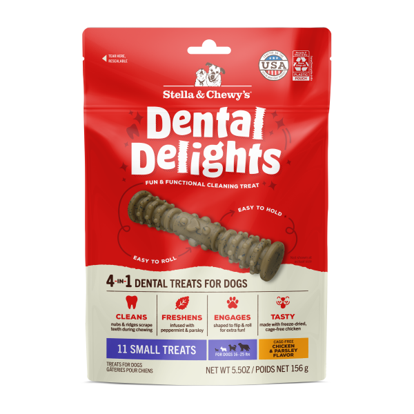 Stella & Chewy's Dental Delights Dog Treat, Small