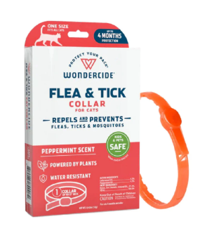 Wondercide Flea & Tick Collar for Dogs, Peppermint