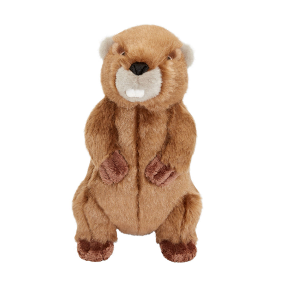 Fluff & Tuff Troy Beaver Dog Toy