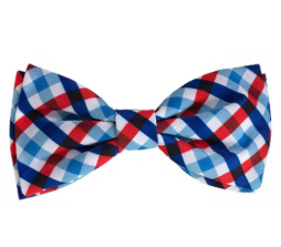 Huxley & Kent Picnic Check Bow Tie, XL