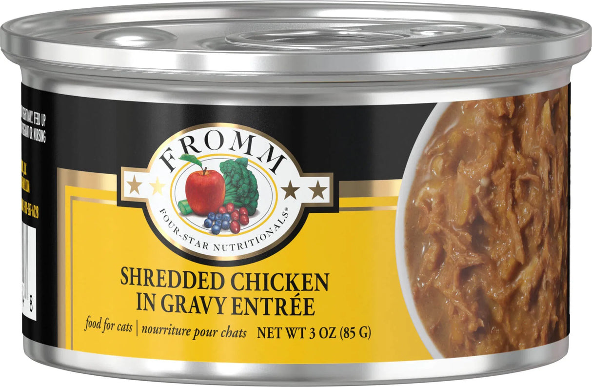 Fromm Cat 4-Star Shredded Chicken, 3oz