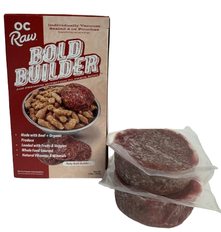 OC Raw Frozen Bold Builder Ruby Beef, 2lbs