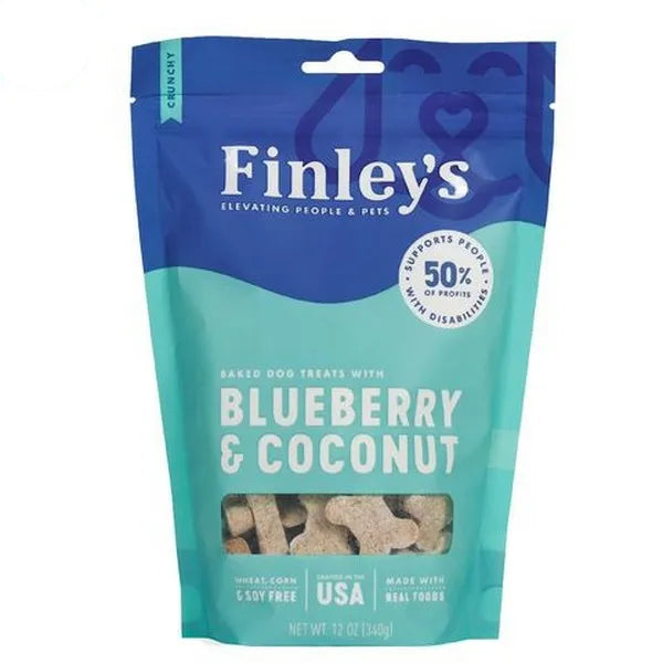 Finley's Blueberry & Coconut Crunchy Biscuits, 12oz