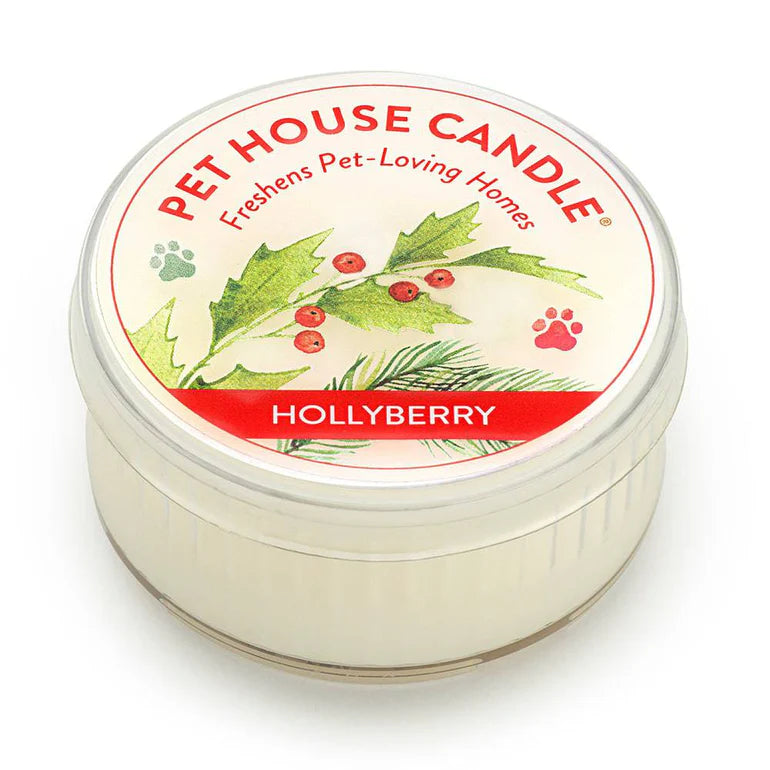 Pet House Hollyberry Candle, 1.5oz