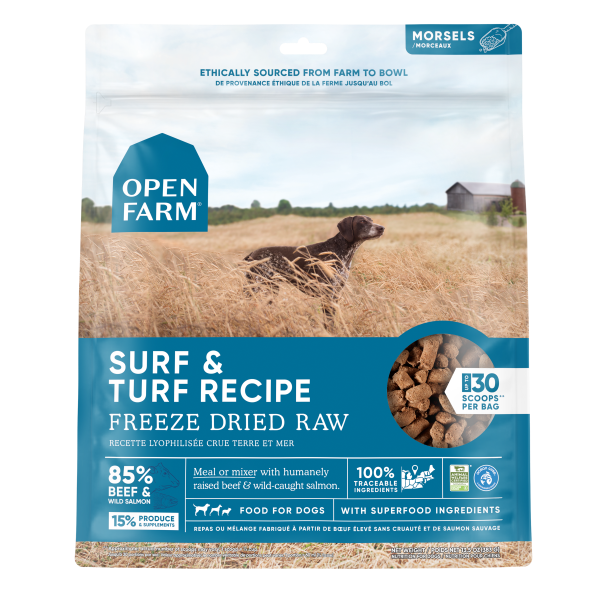 Open Farm Dog Freeze-Dried Surf & Turf, 13.5oz