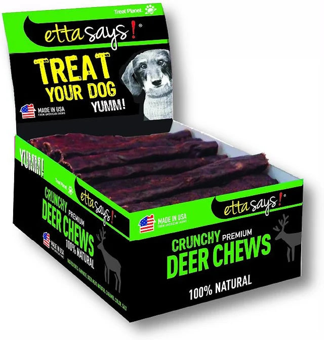 Etta Says Crunchy Deer Dog Chews