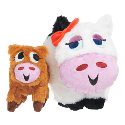 BARK Bertha Cow Dog Toy