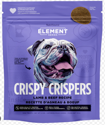 NutriSource Element Crispy Crispers Beef & Lamb, 4oz