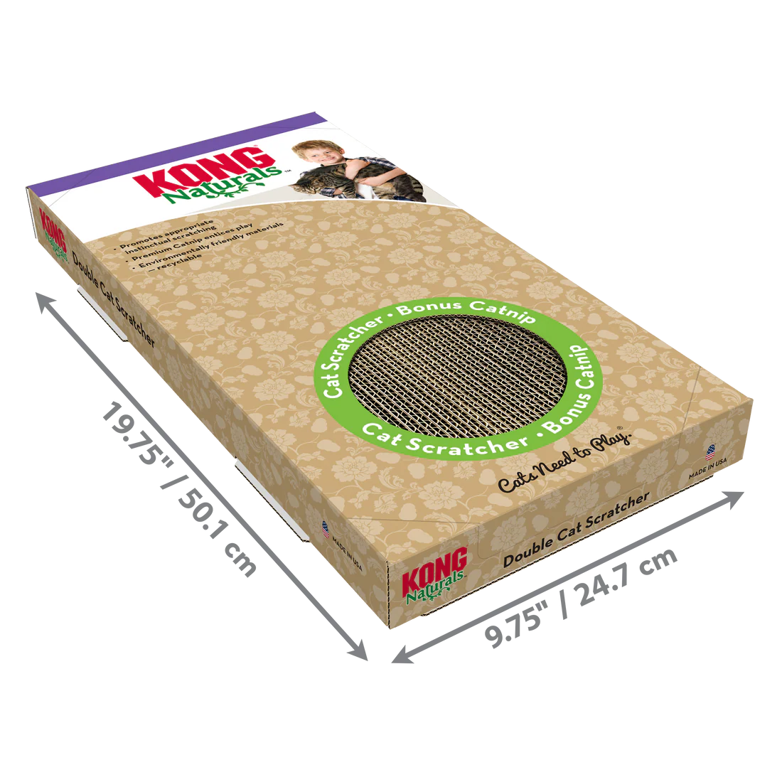 Kong Natural Double Cat Scratcher