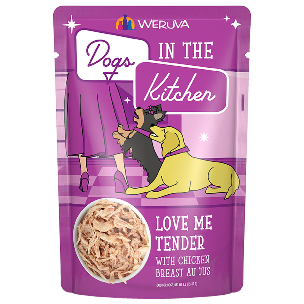 Dogs in the Kitchen Love me Tender