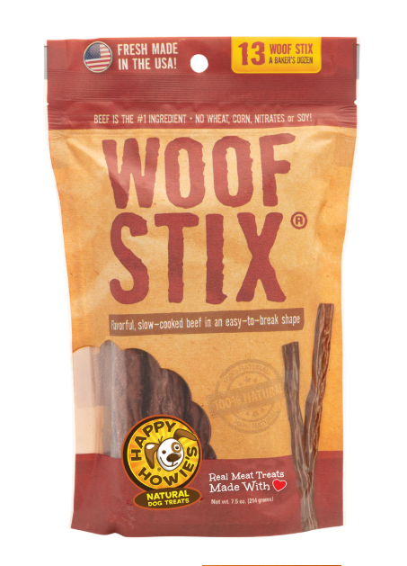 Happy Howies Woof Stick, 13pk