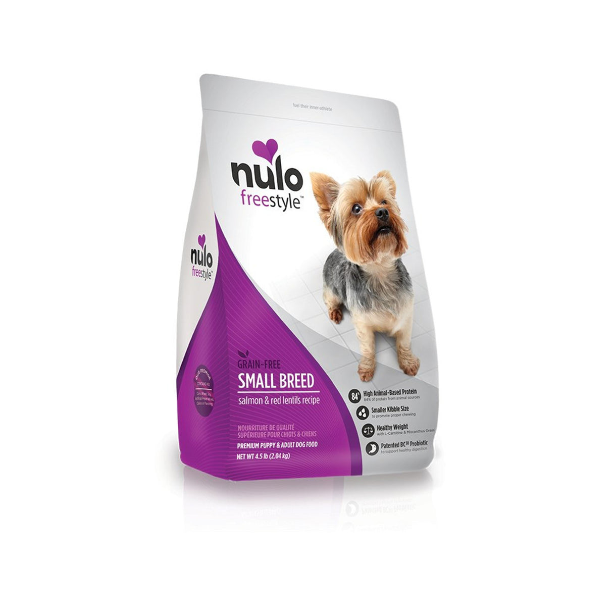 Nulo Dog FreeStyle Small Breed GF Salmon & Red Lentils, 4.5lbs