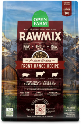 Open Farm Raw Mix Ancient Grain Front Range Dog Food, 3.5lbs