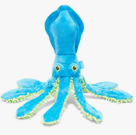BARK Shifty Sid Squid Dog Toy