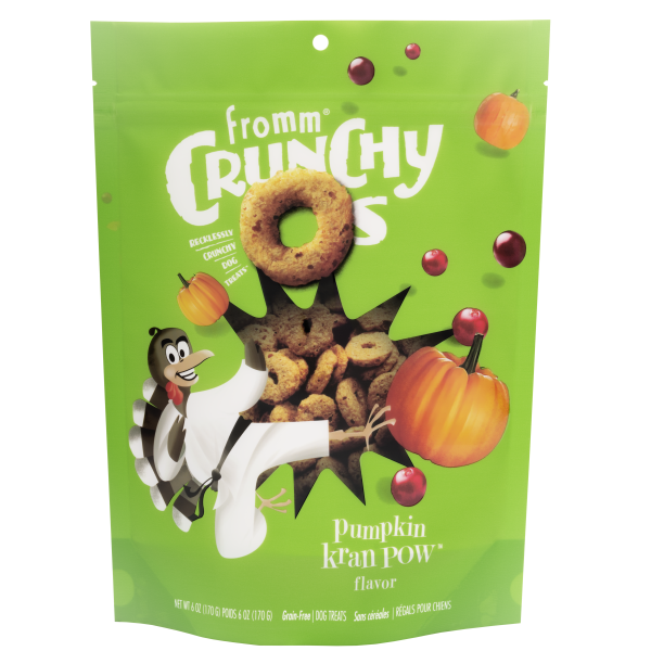 Fromm Crunchy Os Pumpkin Kran Pow, 6oz