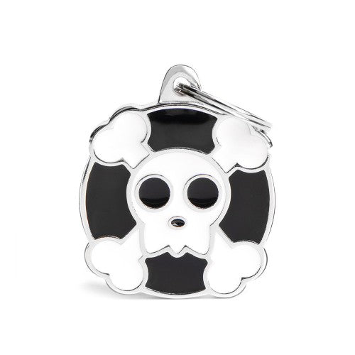 MyFamily Charms Large Skull ID Tag
