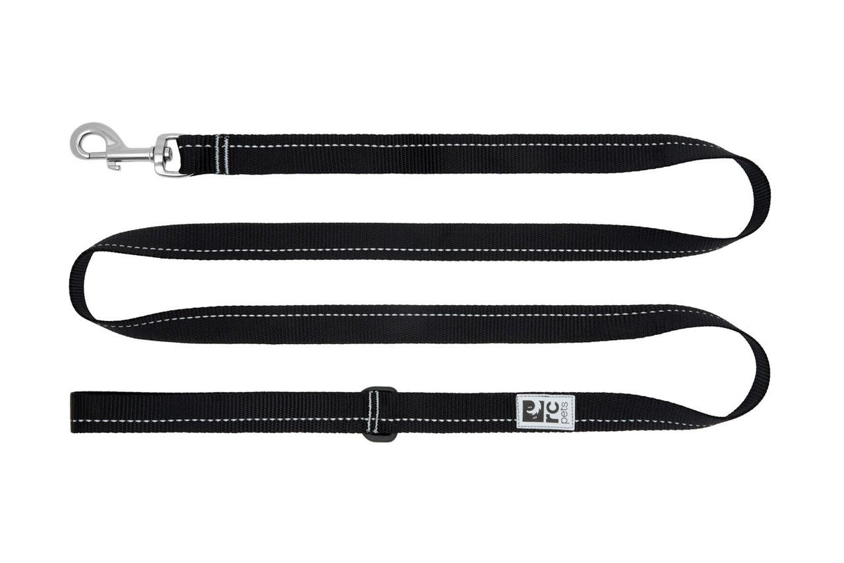 RC Pet Petite Primary Leash Black, 1/2x6