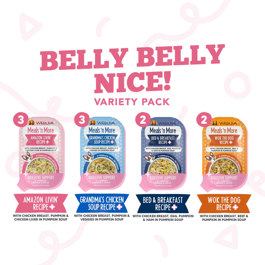 Weruva Dog Meals 'n More Belly Belly Nice Variety Pack