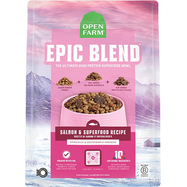 Open Farm Dog Epic Blend Salmon Superfood, 3.5lbs