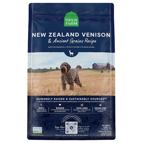 Open Farm Dog Ancient Venison, 4lbs