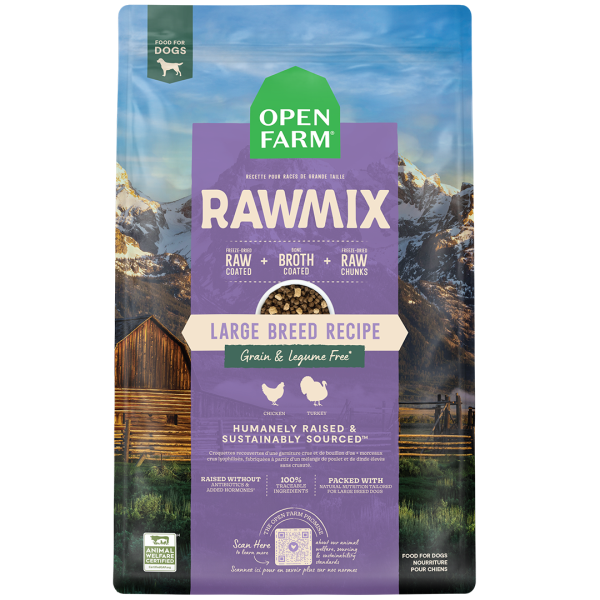 Open Farm Dog RawMix GF Large Breed, 20lbs