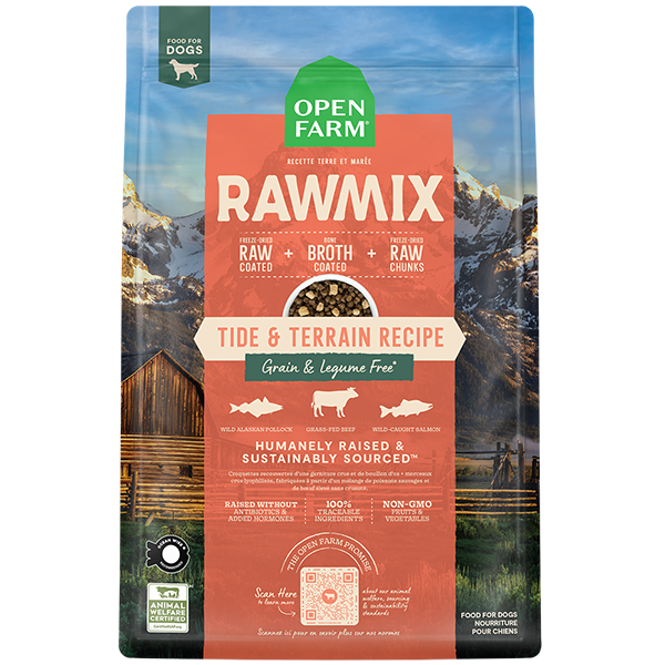 Open Farm Dog RawMix GF Tide & Terrain, 20lbs