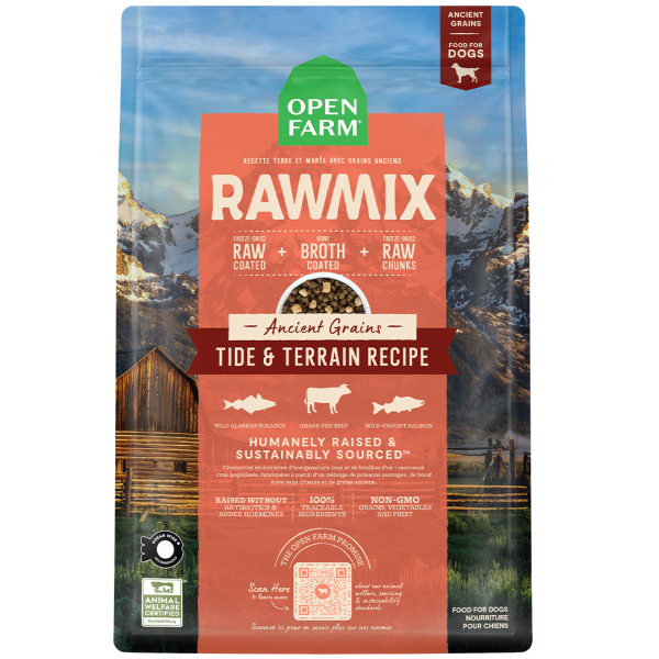 Open Farm Dog RawMix Ancient Grains Tide & Terrain, 20lbs