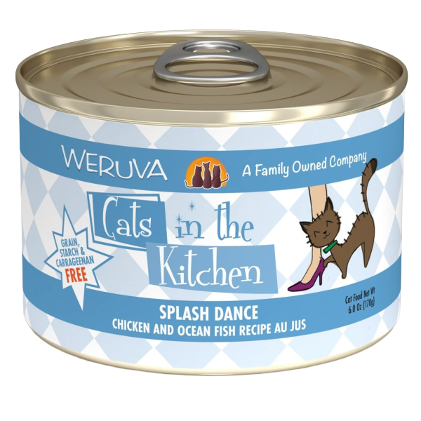 Weruva Cats In The Kitchen Splash Dance, 6oz