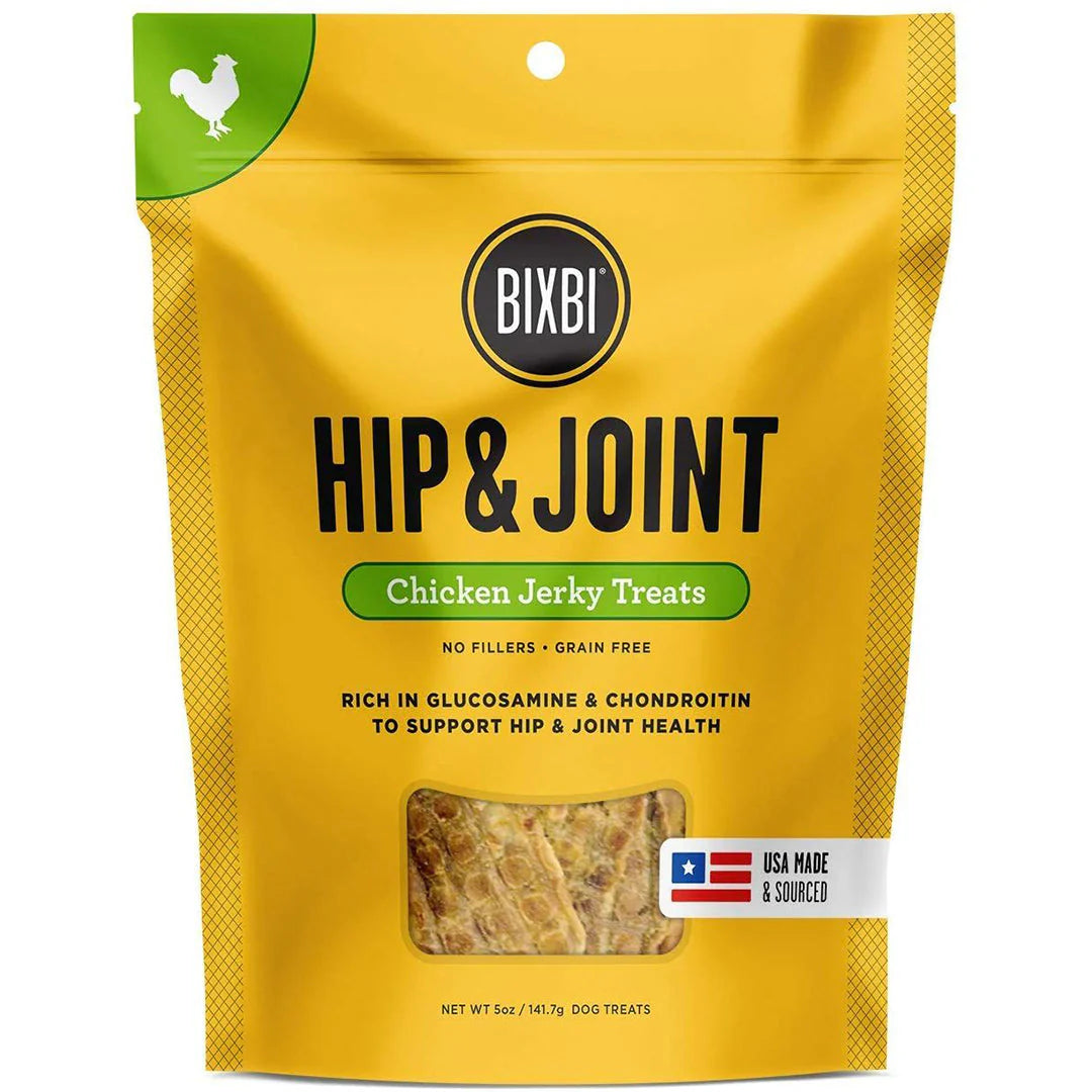 Bixbi Hip & Joint Chicken Jerky, 5oz
