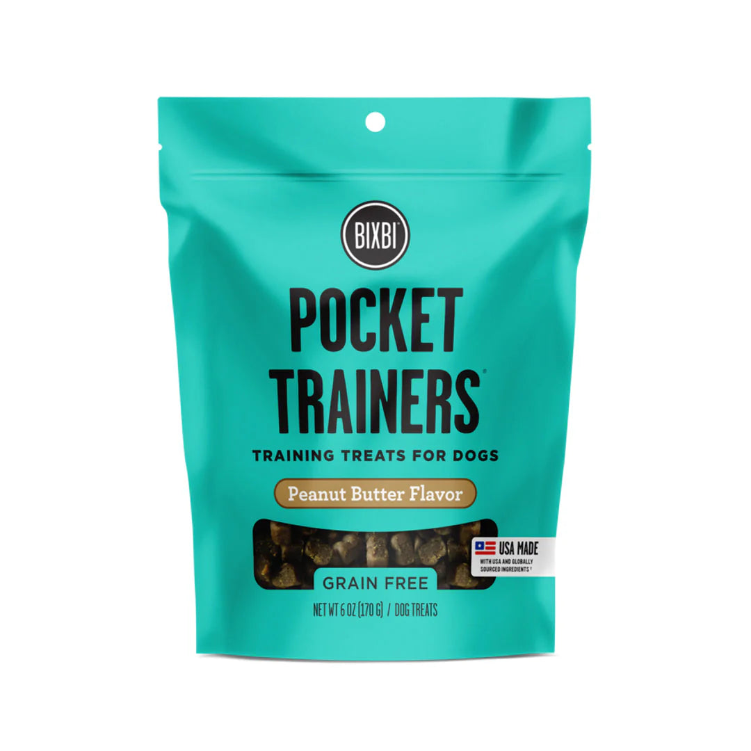 Bixbi Peanut Butter Pocket Trainer, 6oz