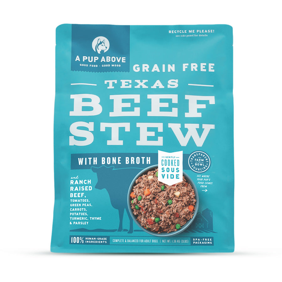 A Pup Above Texas Beef Stew