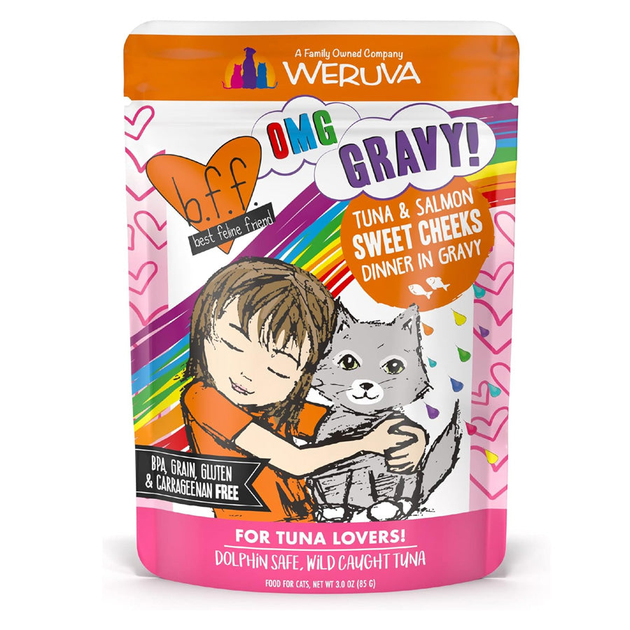 BFF OMG Tuna and Salmon Sweet, 3oz