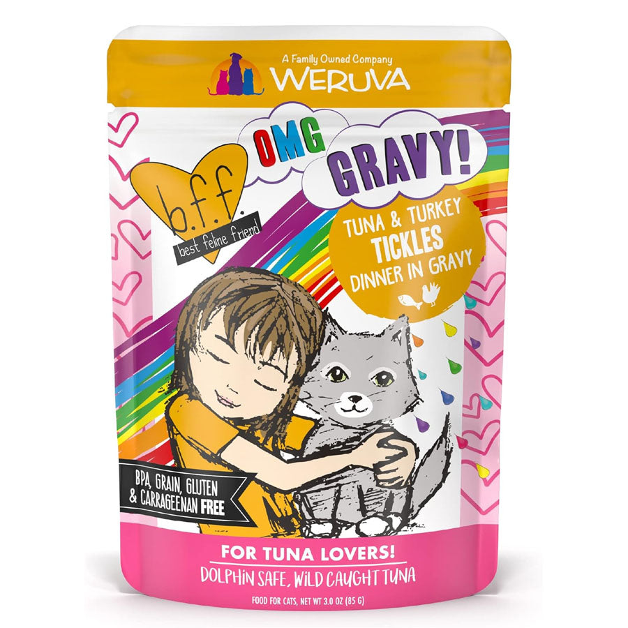 BFF Tuna & Turkey Tickles, 3oz Pouch