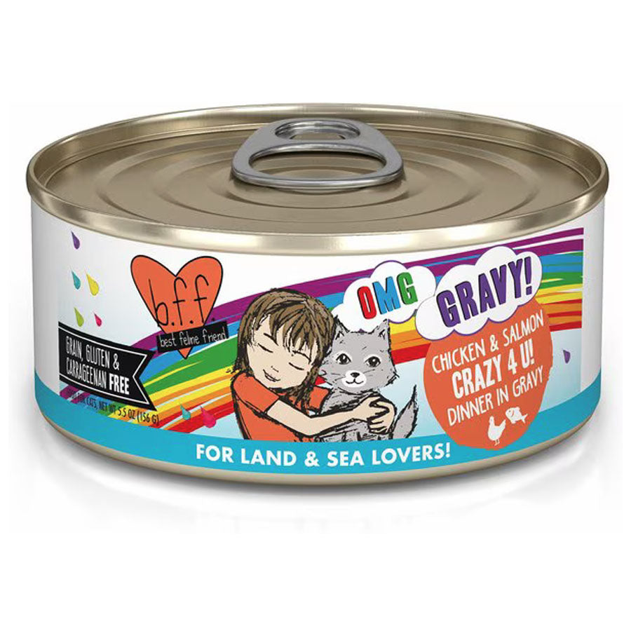 BFF OMG Chicken & Salmon Crazy 4 U