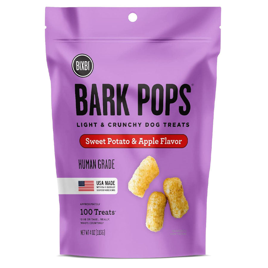 Bixbi Bark Pops Sweet Potato & Apple, 4oz