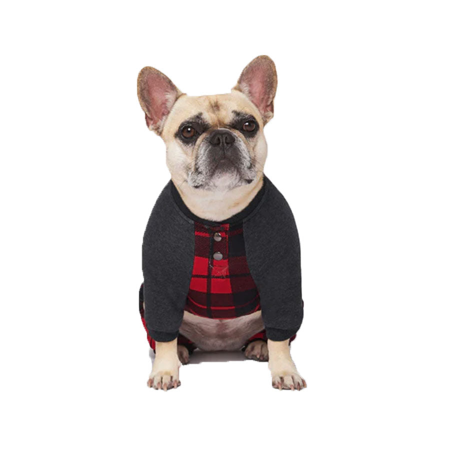 Canada Pooch Plaid Frosty Fleece, 26"
