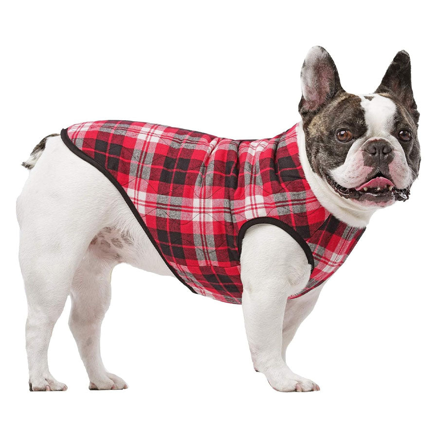 Canada Pooch Dog Reversible Vest Black