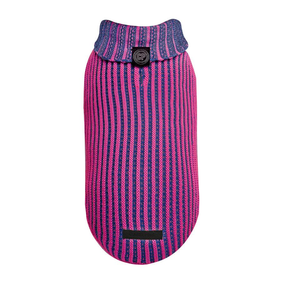 Canada Pooch Icon Sweater Pink/Navy