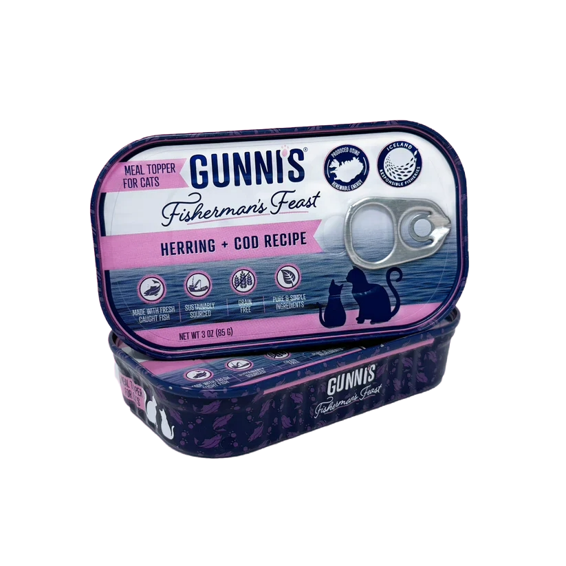 Gunni's Cat Cod & Cappelin Meal Topper, 3oz
