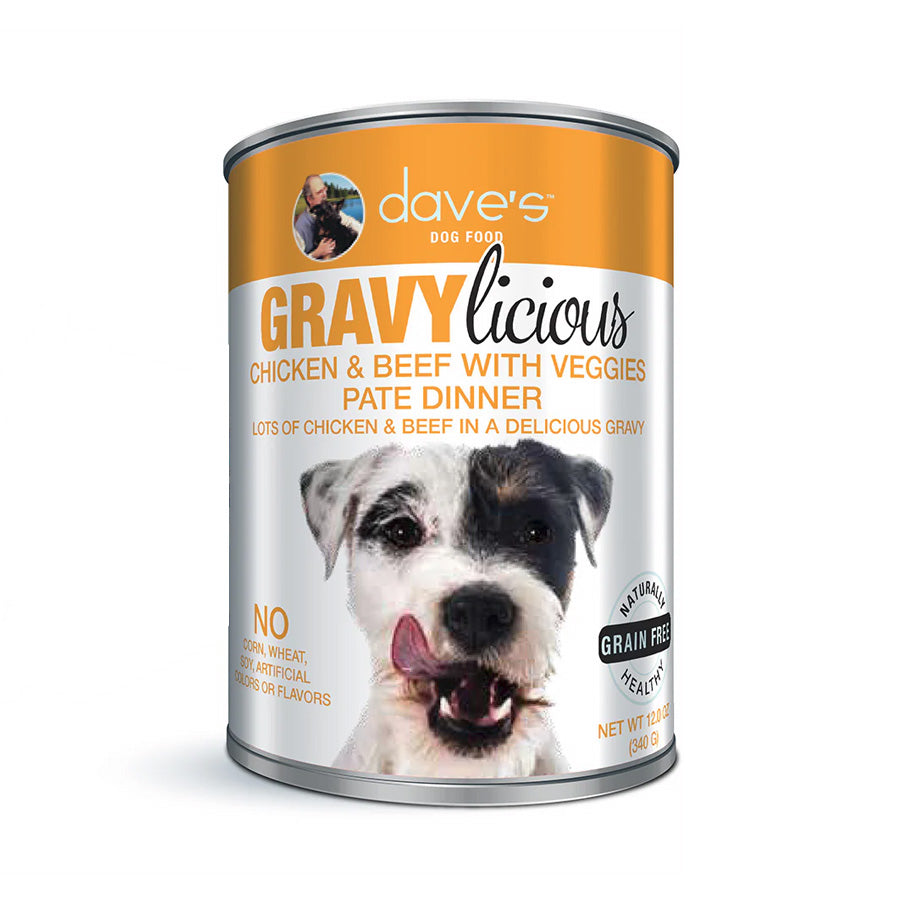 Daves GF Gravylicious Chicken & Beef, 12oz