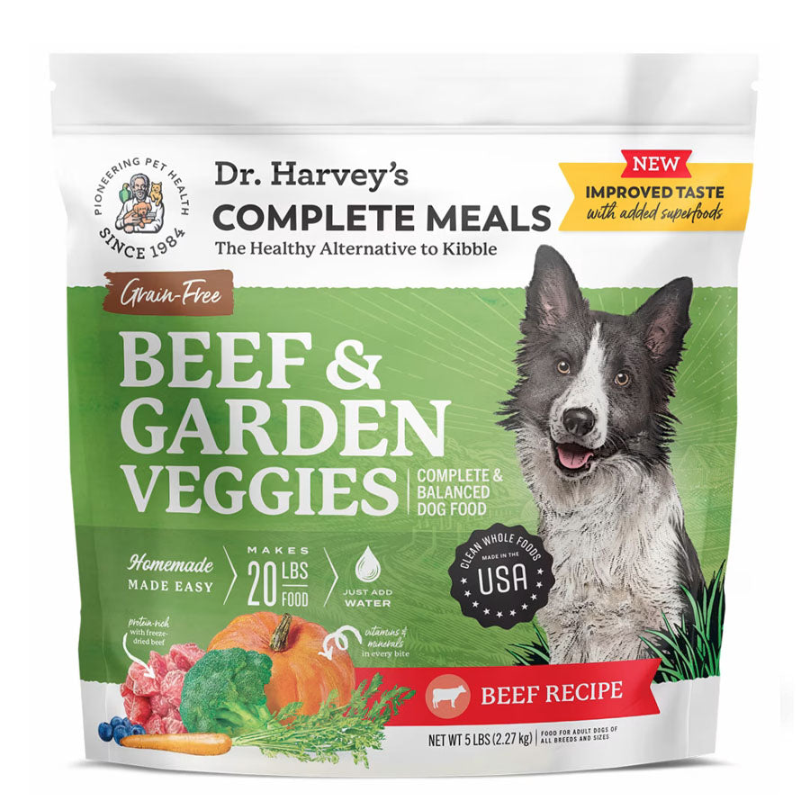 Dr Harveys GF Beef and Garden Veggies, 5lbs