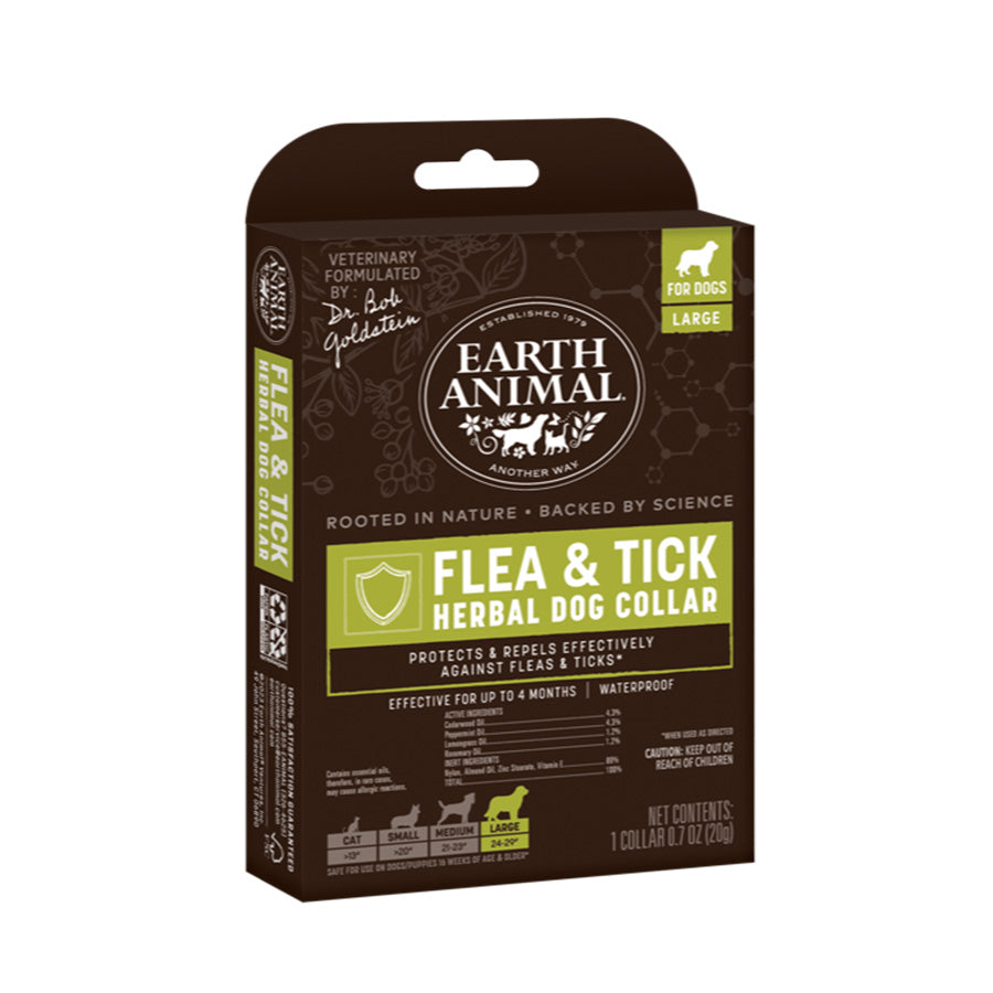 Earth Animal Natures Protection Herbal Flea & Tick Dog Collar