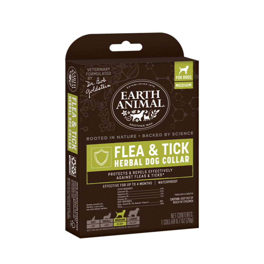 Earth Animal Natures Protection Herbal Flea & Tick Dog Collar