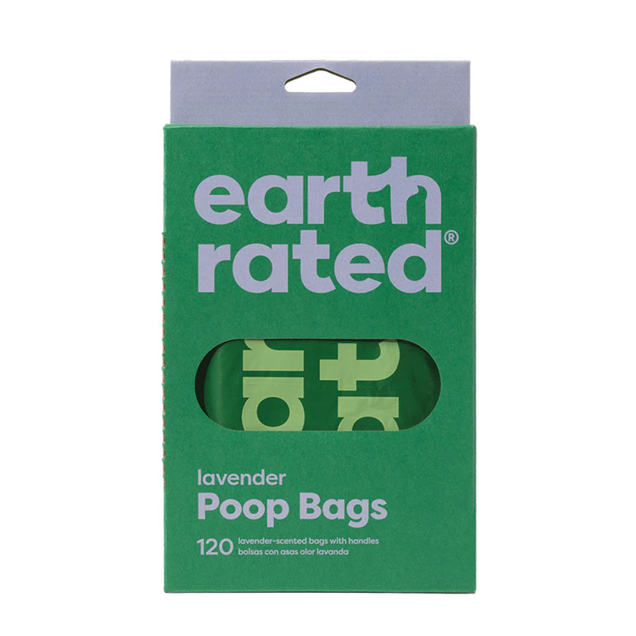 Earth Rated Handle Bags Lavender Scented, 120ct