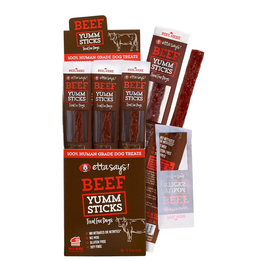 Etta Says Beef Yum Sticks