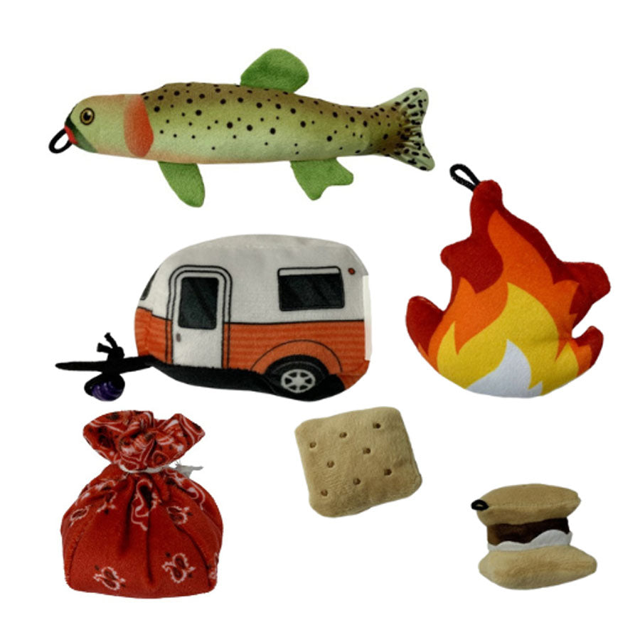 Fab Cat Happy Camper Assorted Toys