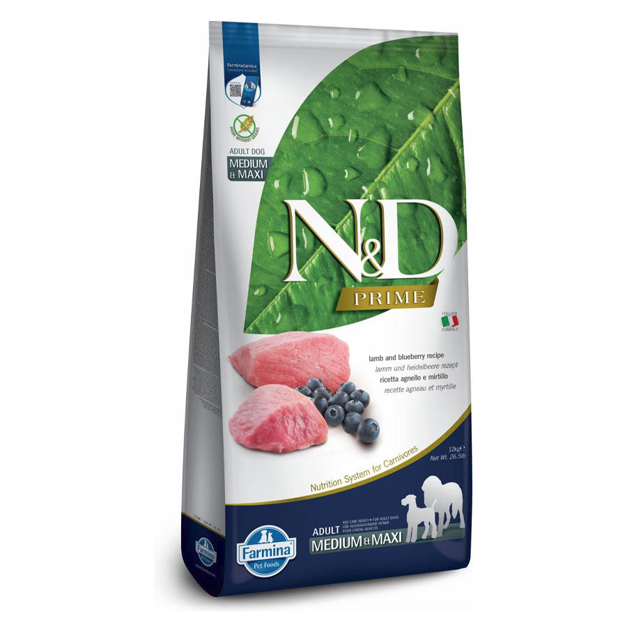 Farmina N&D Prime Lamb Blueberry Dog Food