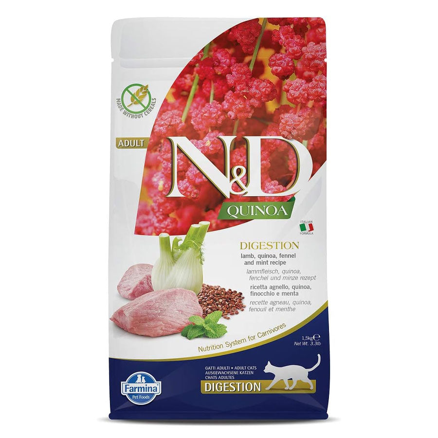 Farmina N&D Quinoa & Lamb Digestion Cat Food