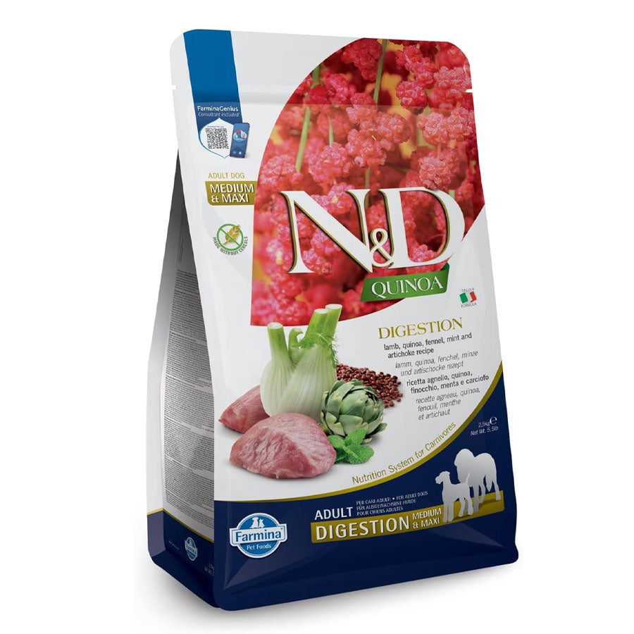 Farmina N&D Quinoa & Lamb Digestion Dog Food